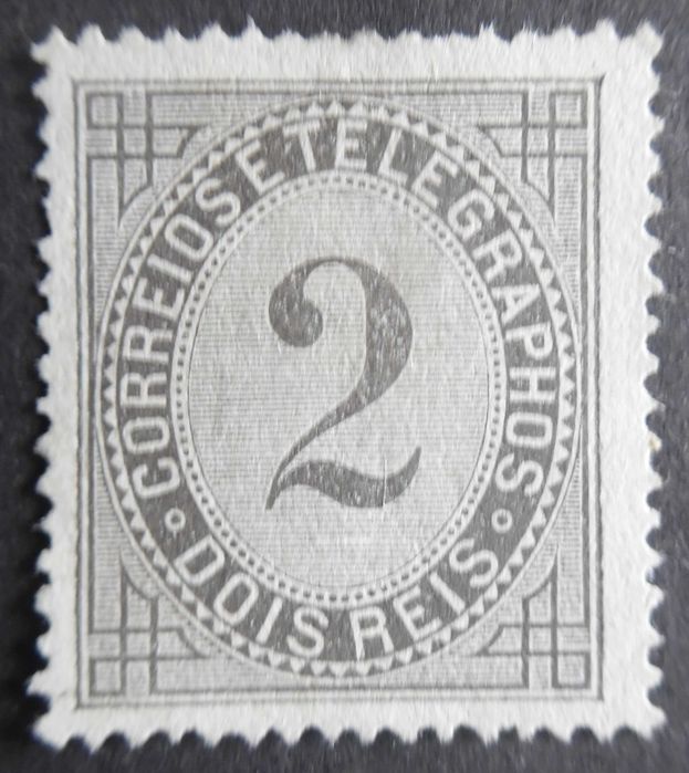 Selos Portugal 1884- Taxa Telegrama AF. nº 59 Completo NOVO s/goma