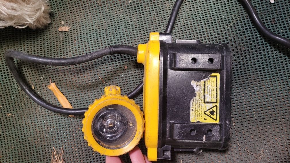 Stara lampa górnicza Faser