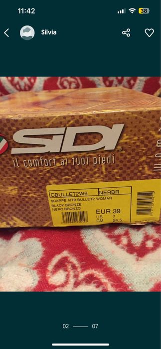 SIDI sapatilhas de ciclismo