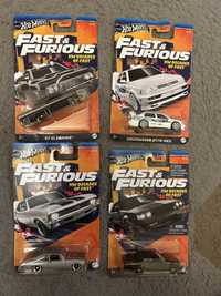 Zestaw Hot wheels fast&furious