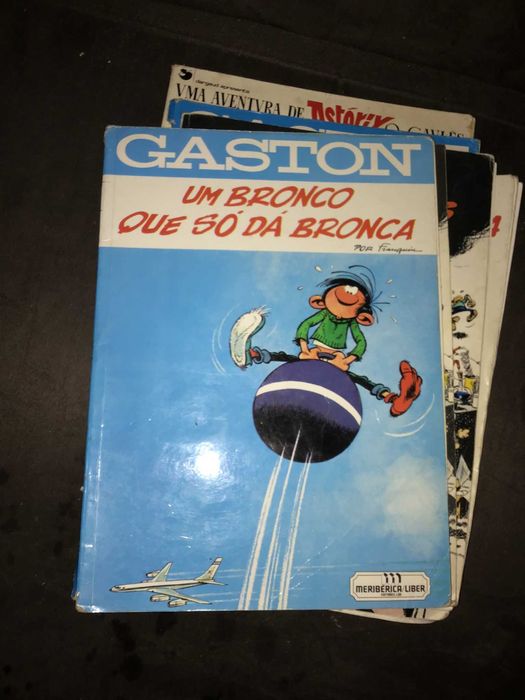 livro gaston um bronco que so da bronca