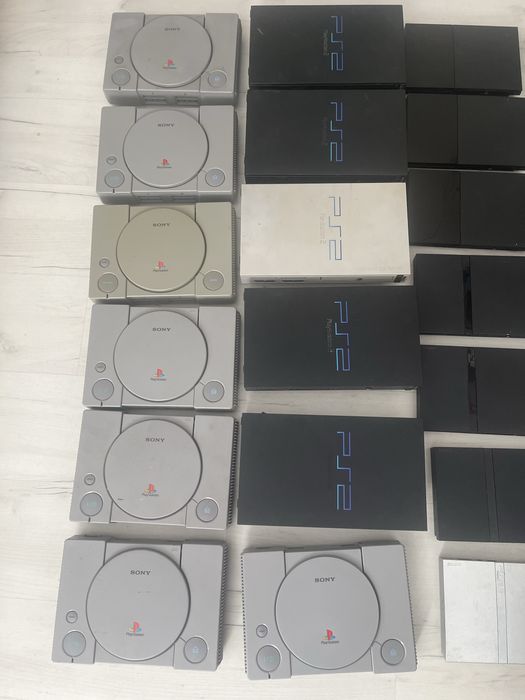 Konsole PlayStation 1 i 2