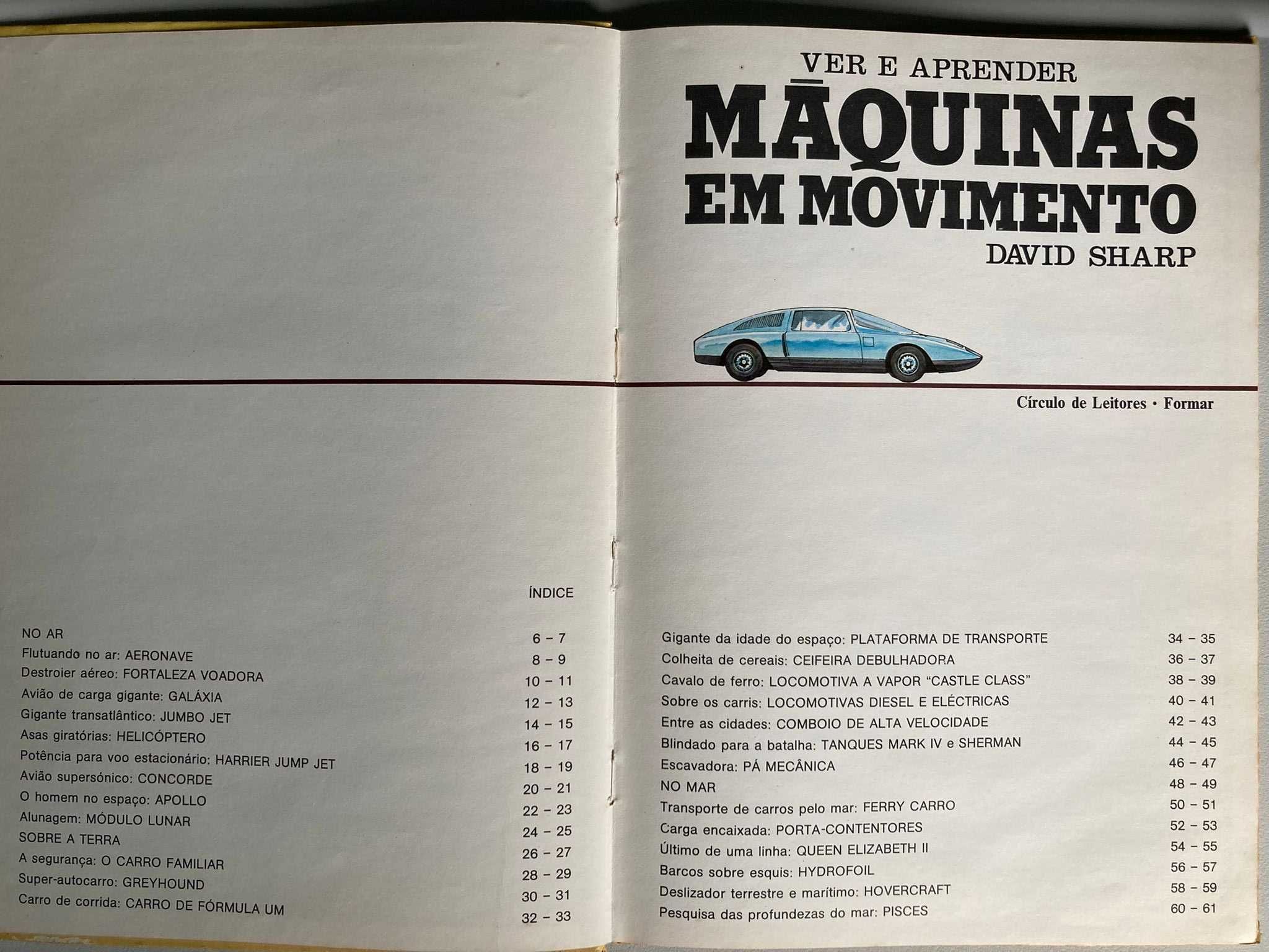 Máquinas em Movimento, de David Sharp