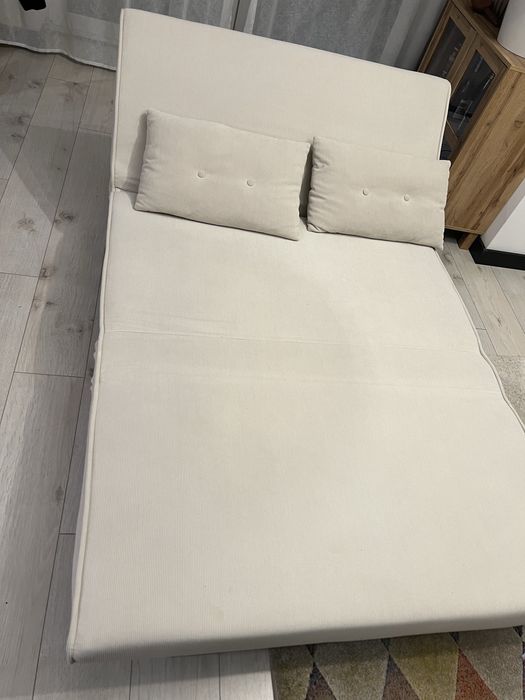2szt. Sofa rozkladana mała lavilla agata meble beżowa