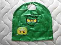 Disfarce Ninjago Capa e máscara