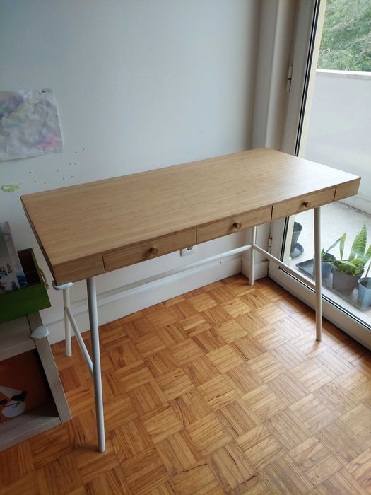 Secretária bambu Ikea LILLÅSEN