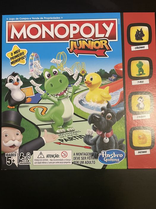 Jogo de tabuleiro Monopoly Junior