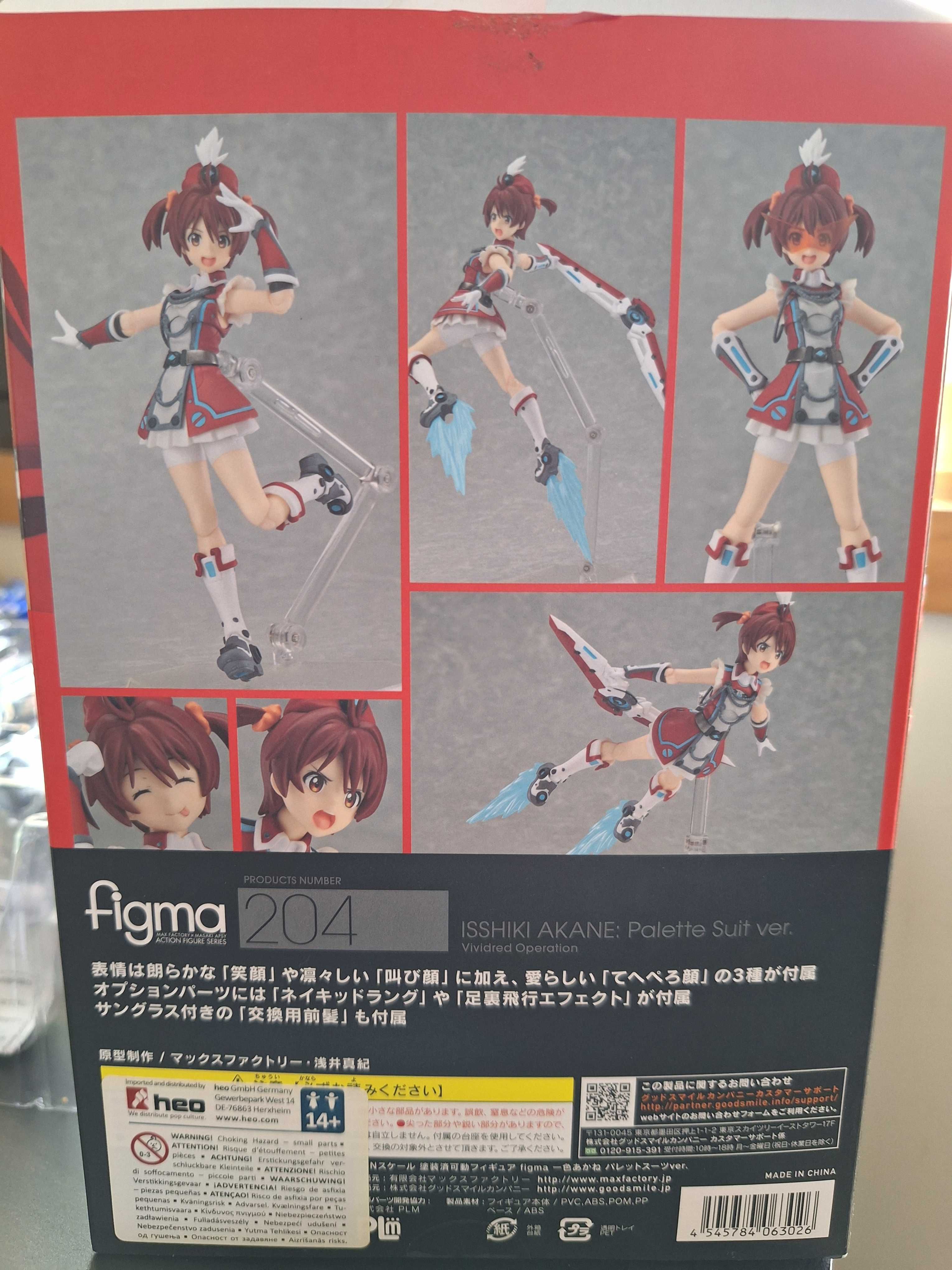 Figuras Anime - Figmas: Akane & Rei, Vividred Operation (Max Factory)