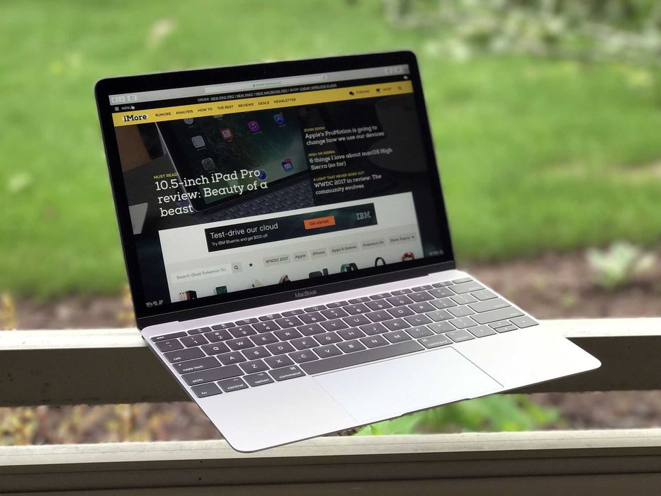 Macbook 12 Silver Тонкий Легкий Тихий Ноутбук Apple A1534 Работа/Учеба