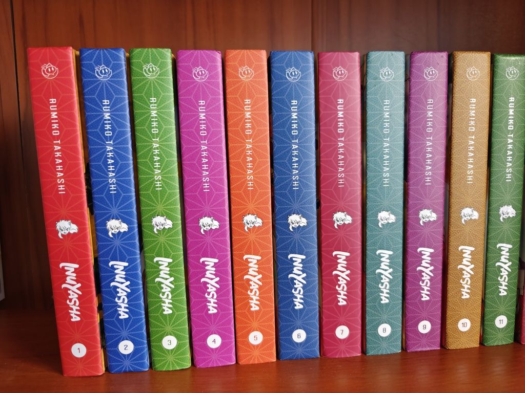 Inuyasha manga tomy 1-17