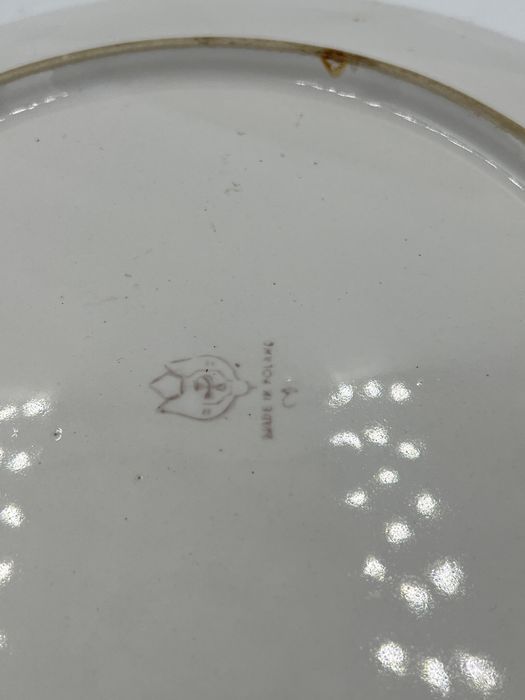 Porcelit Pruszków talerz okolicznościowy pałac Waplewo B90