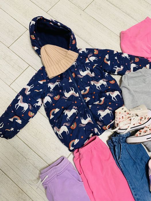 Набір теплих речей на дівчинку 3-4 роки