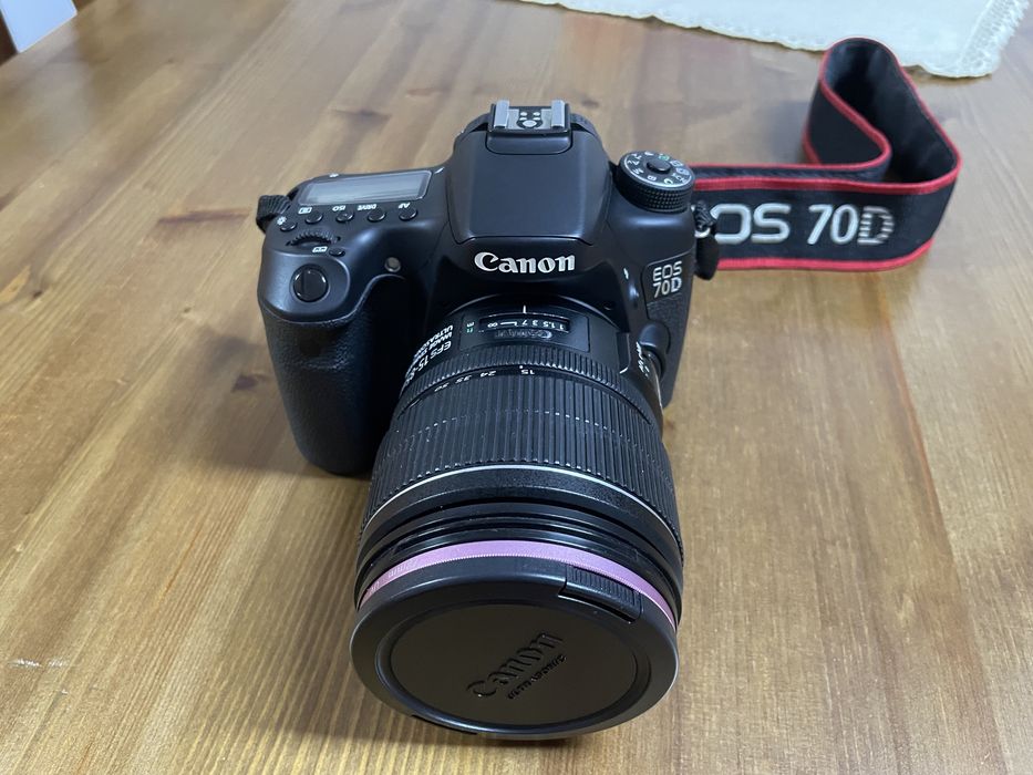 Canon 70D + lente Canon 15-85mm