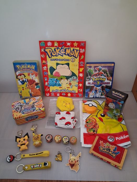 Conjunto de Artigos do Pokémon