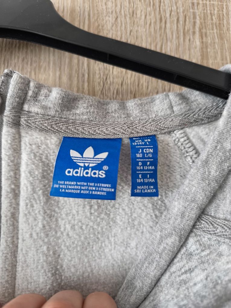 Bluza szarą Adidas