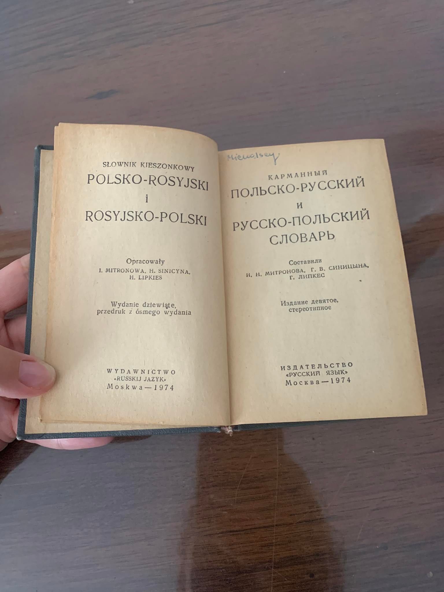 Słownik polsko - rosyjski, rosyjsko-polski