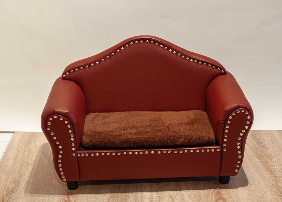 Sofá miniatura para crianças