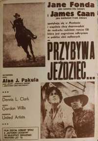 Plakat Filmowy Przybywa Jeździec