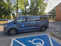 Ford Tourneo Custom Przewóz osób niepełnosprawnych