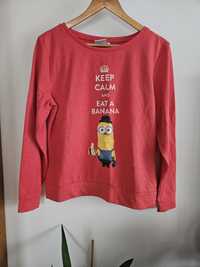 Bluza minionkiem rozmiar M koralowa