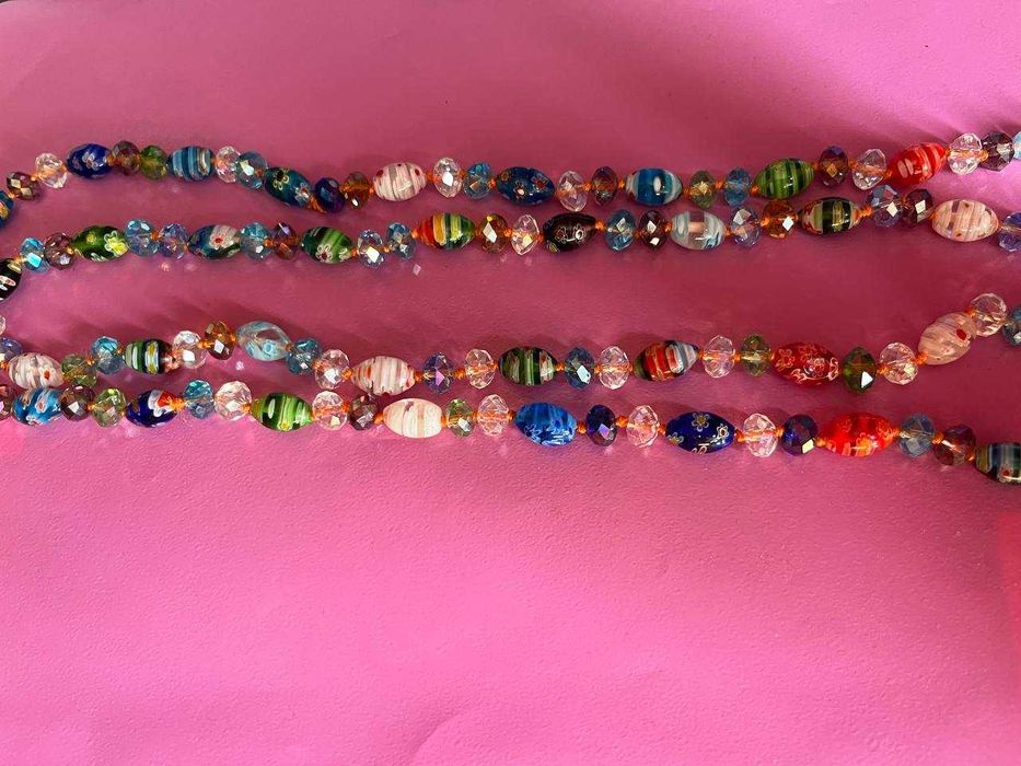 Кольє муранське скло