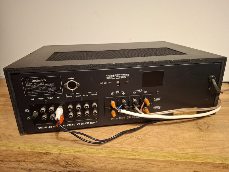 Kolekcjonerski Wzmacniacz Technics SU-7700K - stan bdb.