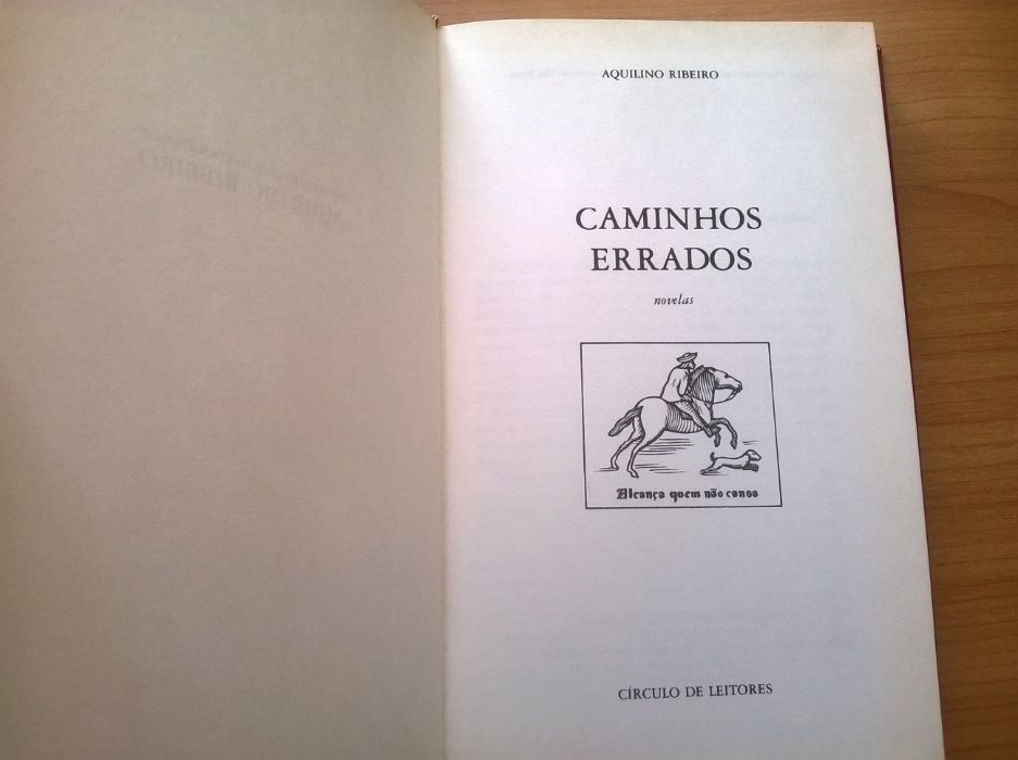 Caminhos Errados (novelas) - Aquilino Ribeiro