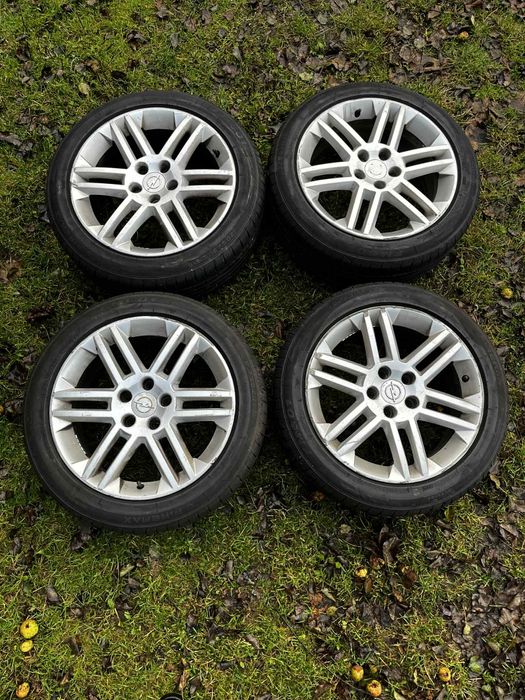 Alufelgi 17" 5x110 Opel Vectra C GTS, Nowe opony