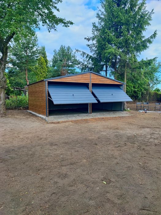 Garaż blaszany 4x6 6x5 6x5,80 6x6 7x6 8x6 9x5 9x6 - PRODUCENT Premium!