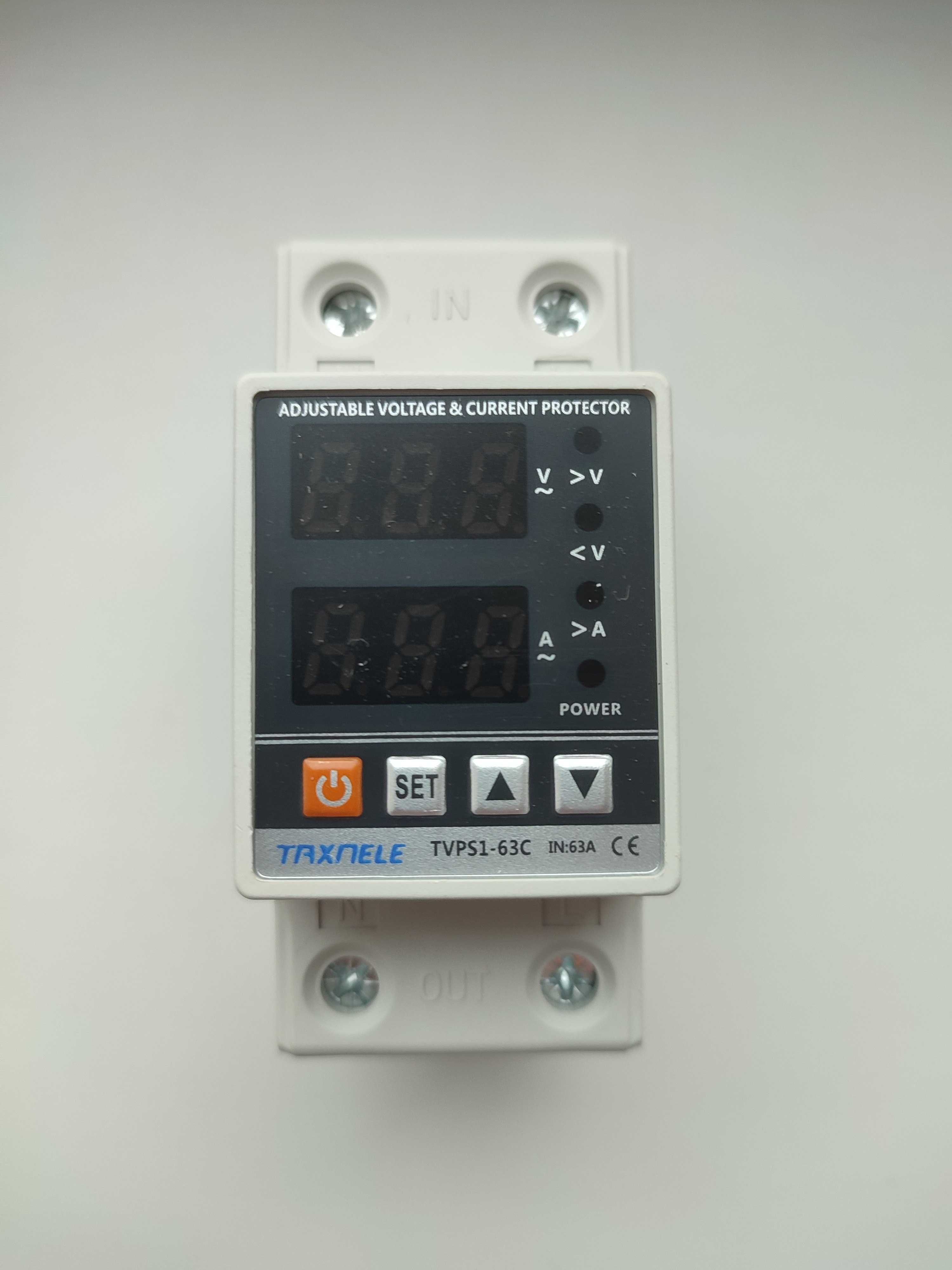 Реле напряжения (ан. ZUBR) 63 А 220 V