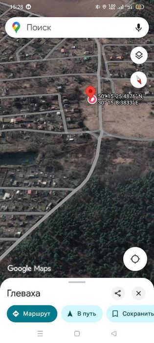 Глеваха. Ділянка 5 соток з видом на ліс! Дачний кооператив Глеваха 3
