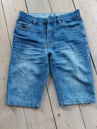 Spodenki krótkie jeansowe 10-11 lat rozmiar 146cm