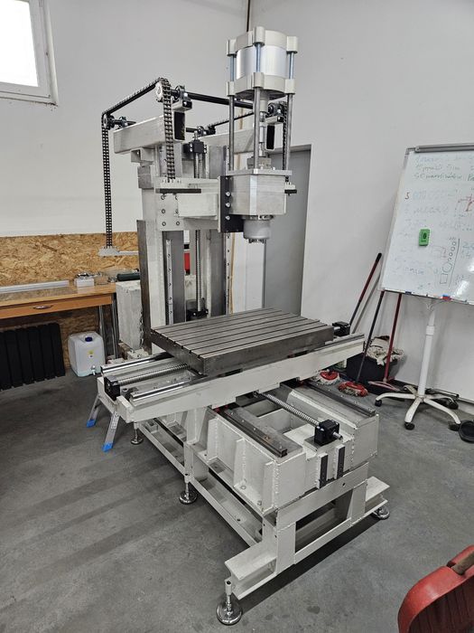 Frezarka CNC stół krzyżowy