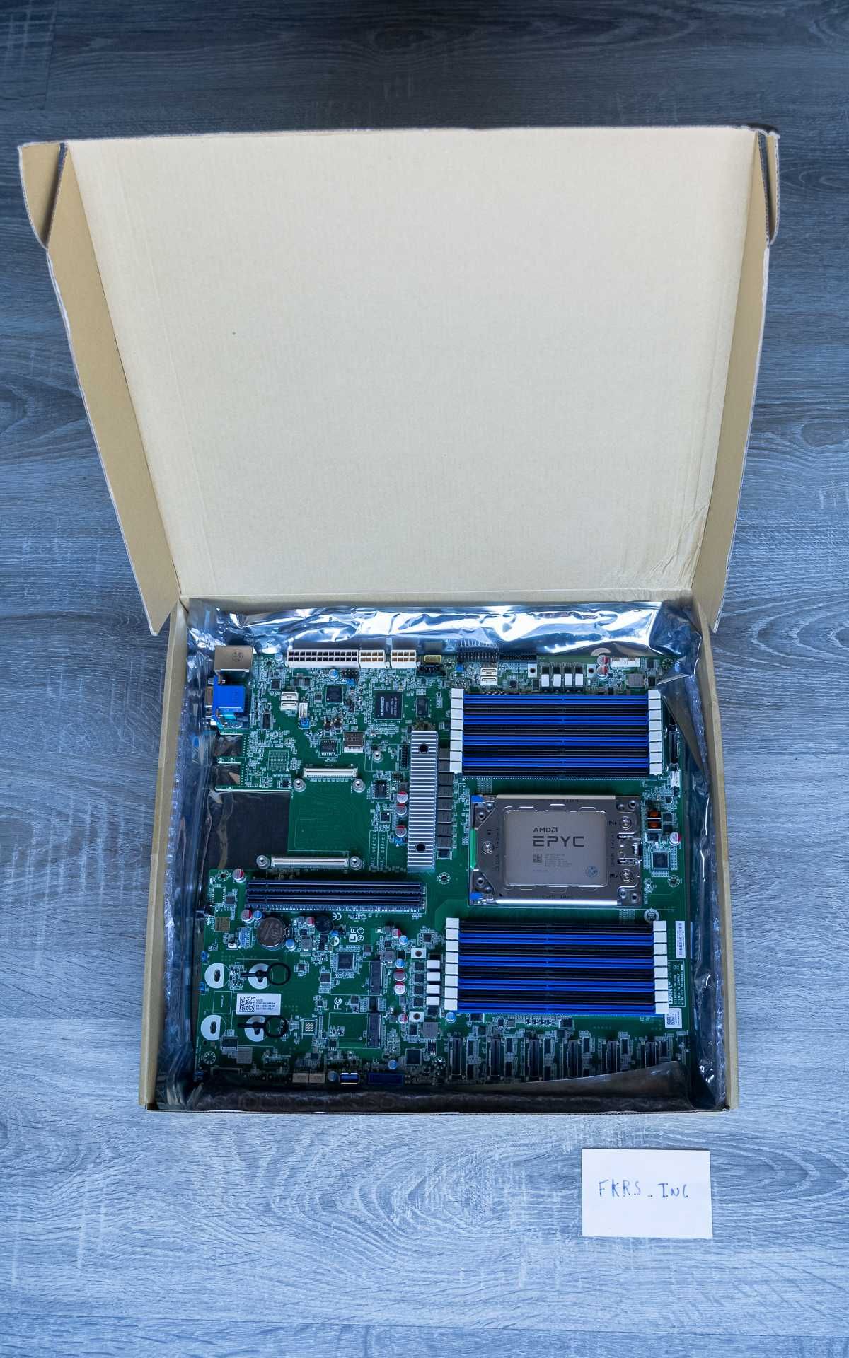 EPYC 7532 + Tyan S8036 SP3 board + 128GB Ecc + NIC