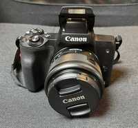 Aparat Canon EOS M50 + 2 obiektywy + karta pamięci 64GB + torba
