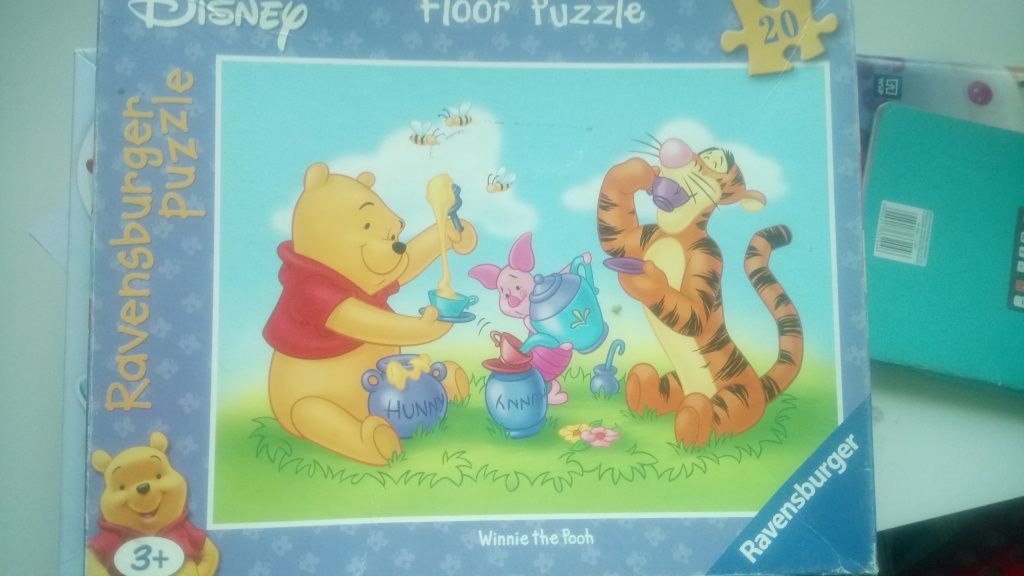 Puzzle Kubuś Puchatek WYPRZEDAŻ szafy za grosze, PRZEPROWADZKA