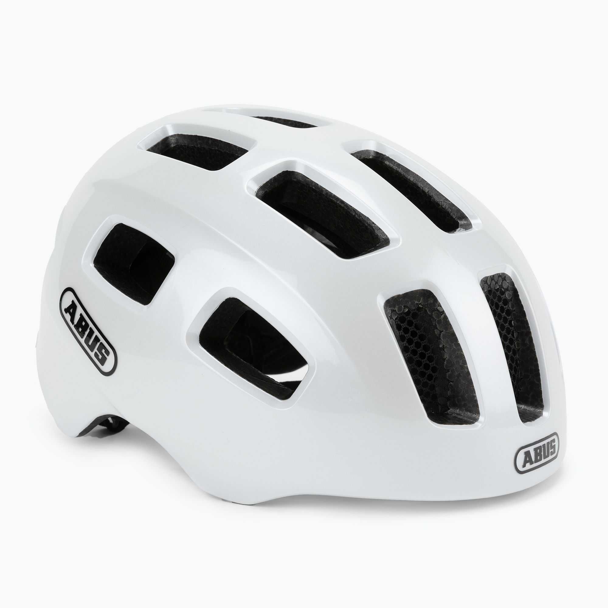 Kask rowerowy  z lampką LED.