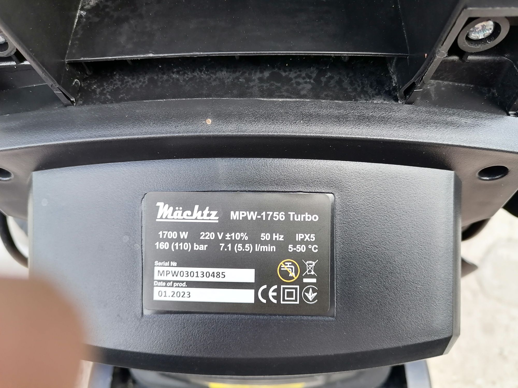 Продам минимойку MACHTZ MPW 1756 turbo