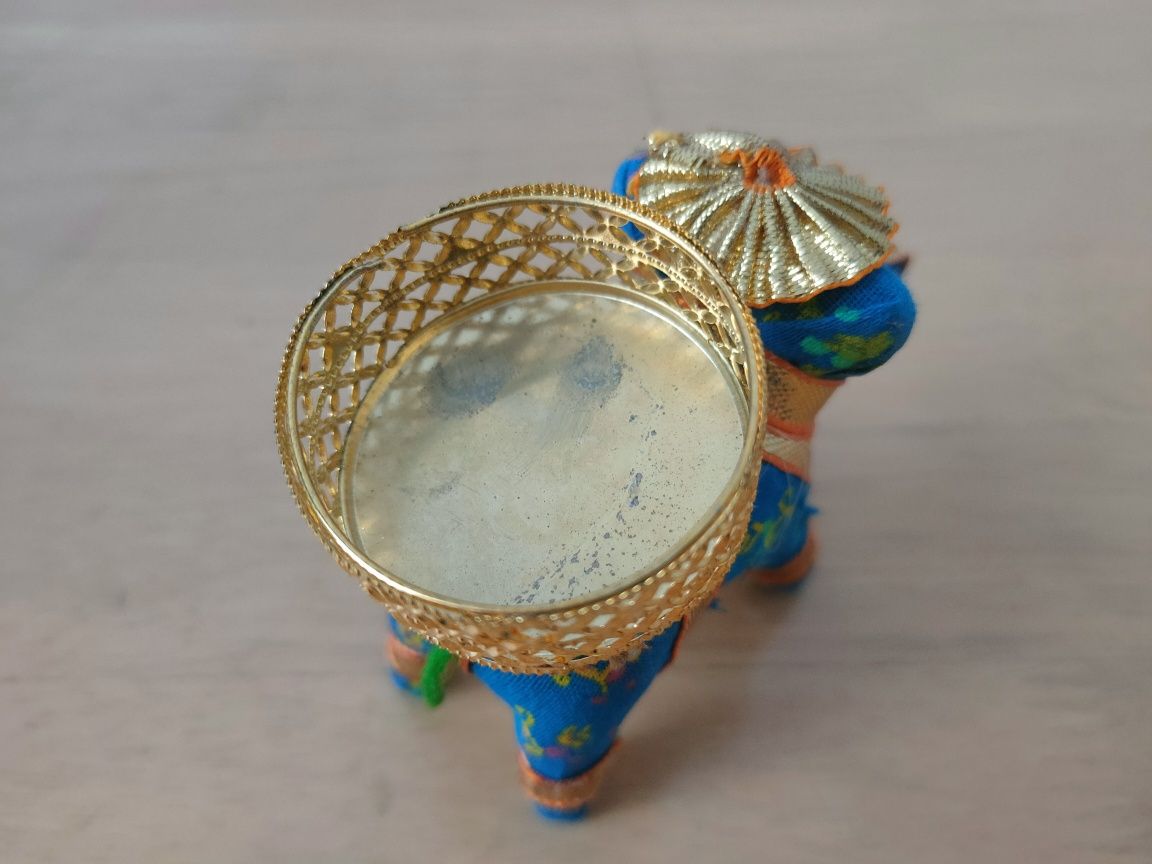 Słonik świecznik indyjski na tealight Diwali