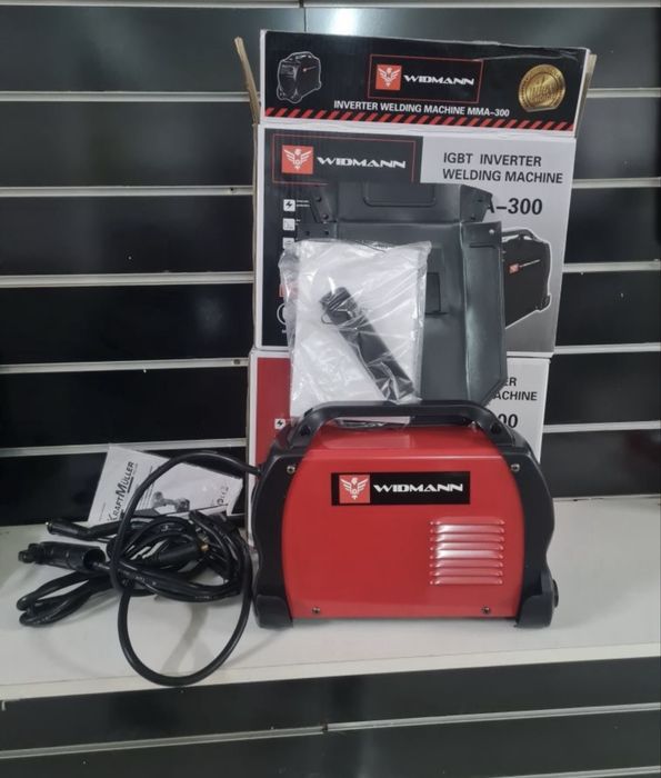 Aparelho de soldar 300A derrete eléctrodos até 4 mm