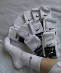 Original Nike White Socks - Sizes 36-40 & 40-44