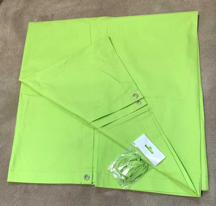 Baldachim do łóżka 200 cm x 100 cm zielony