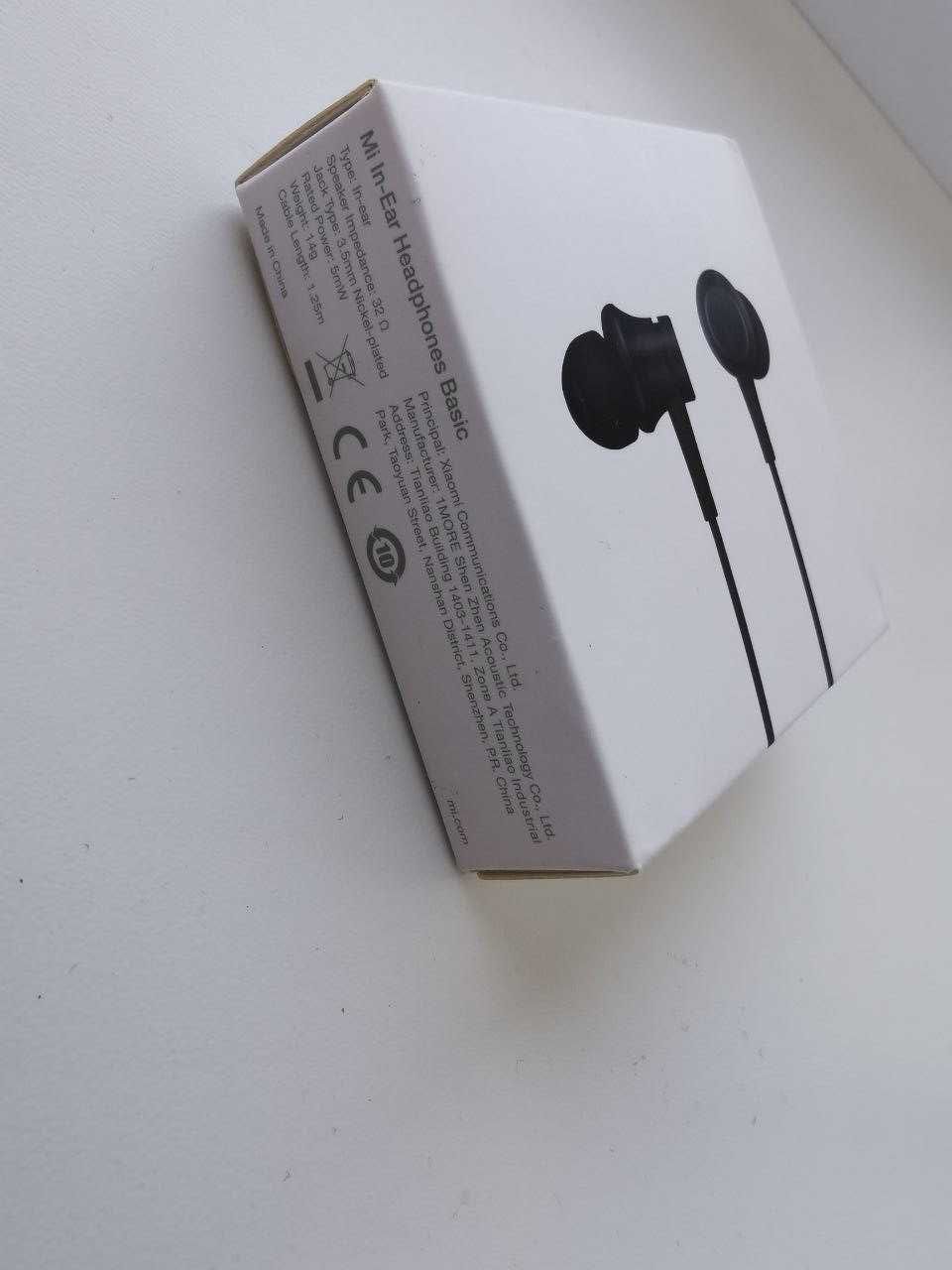 Навушники Xiaomi Mi In-Ear Headphones Basic  Оригінал