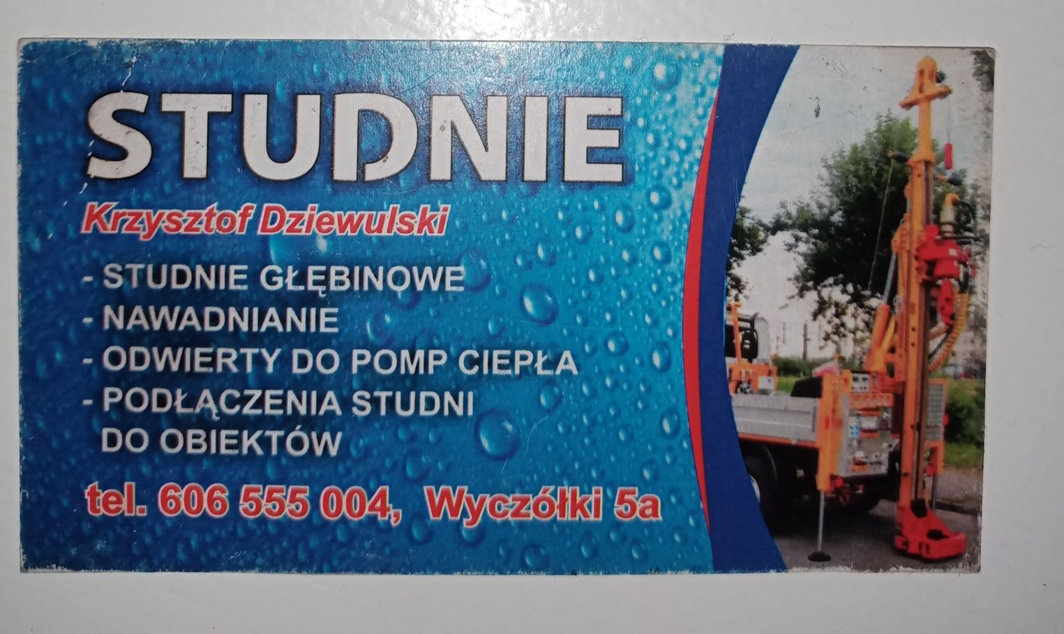 Wiercenie studni głębinowych