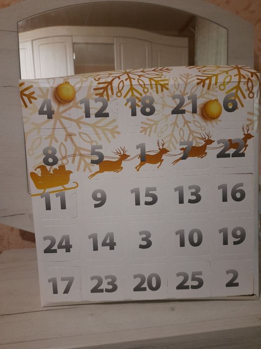 Адвент календарь Новый Год Рождество подарок сюрприз