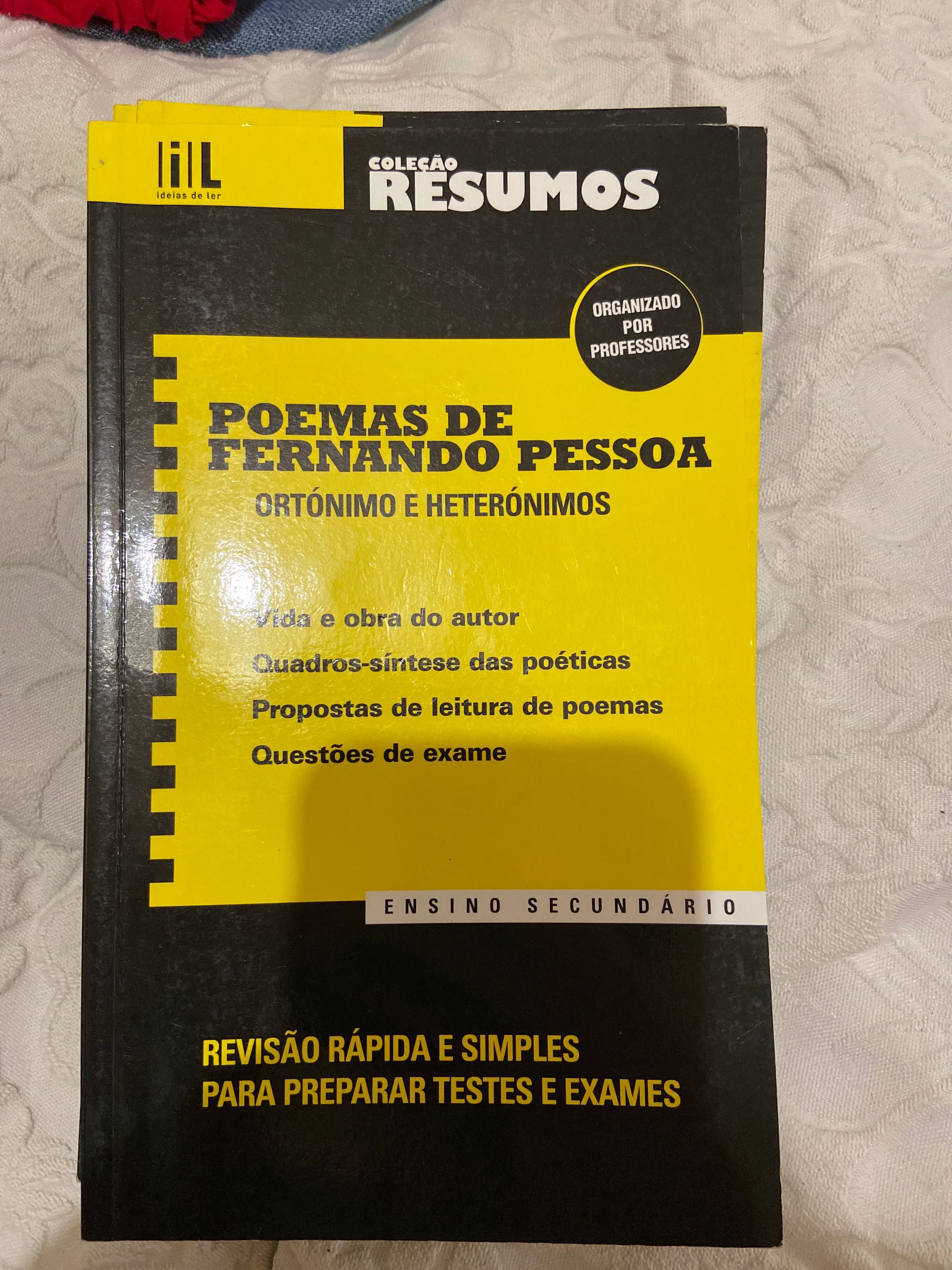 Livros de apoio ao estudo exame português