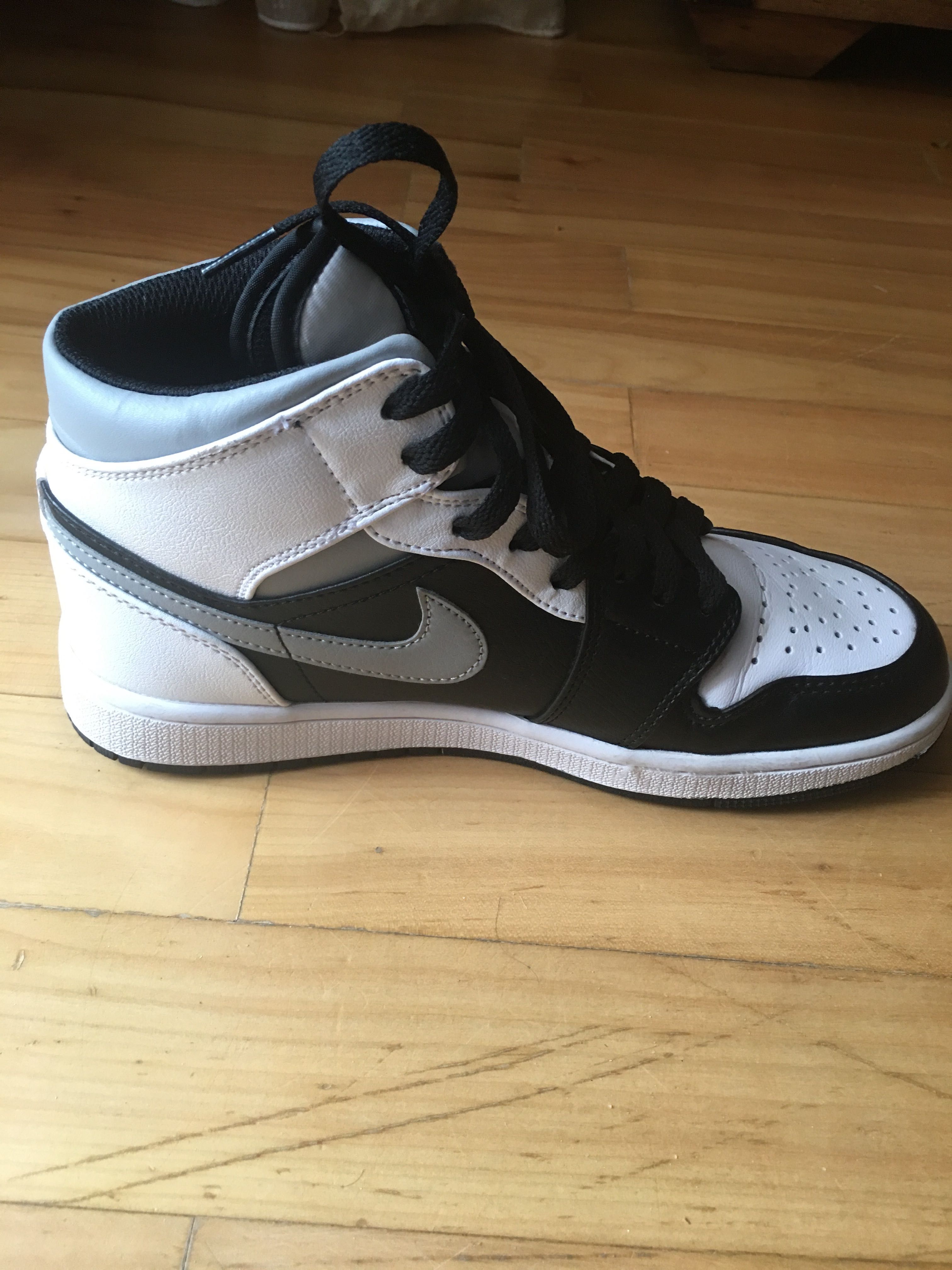 Кросівки Nike Jordan 1 Mid White Shadow-554724-073 Оригинал