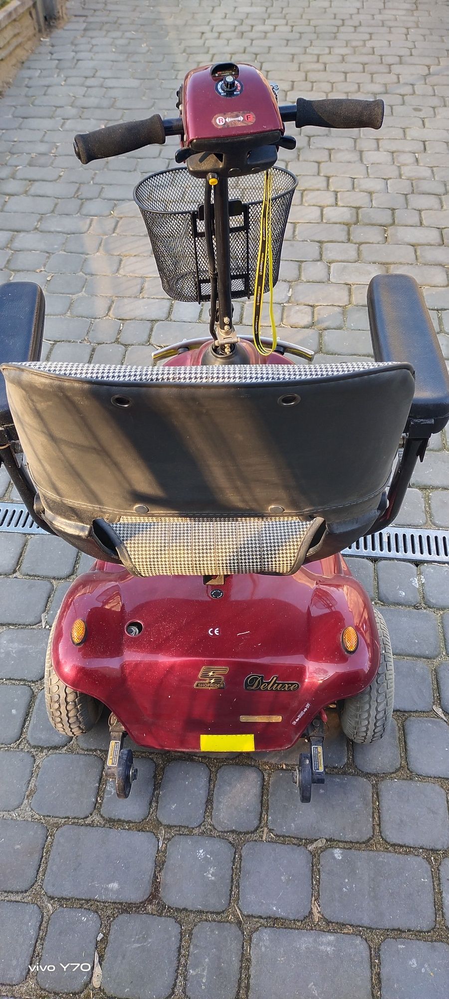 Skuter wózek inwalidzki dla seniora