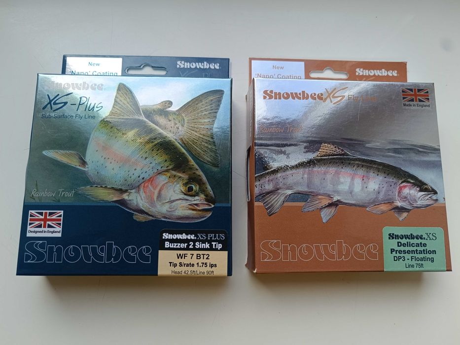 Sznury linki muchowe Snowbee, nowe sznur, linka