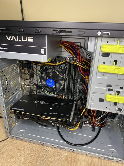 Игровой компьютер i5/ddr4/16gb/rx5500xt/ssd1000gb